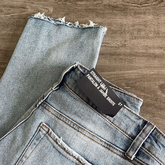 Design Lab Lord & Taylor Straight Leg 27” NEW - Picture 3 of 3